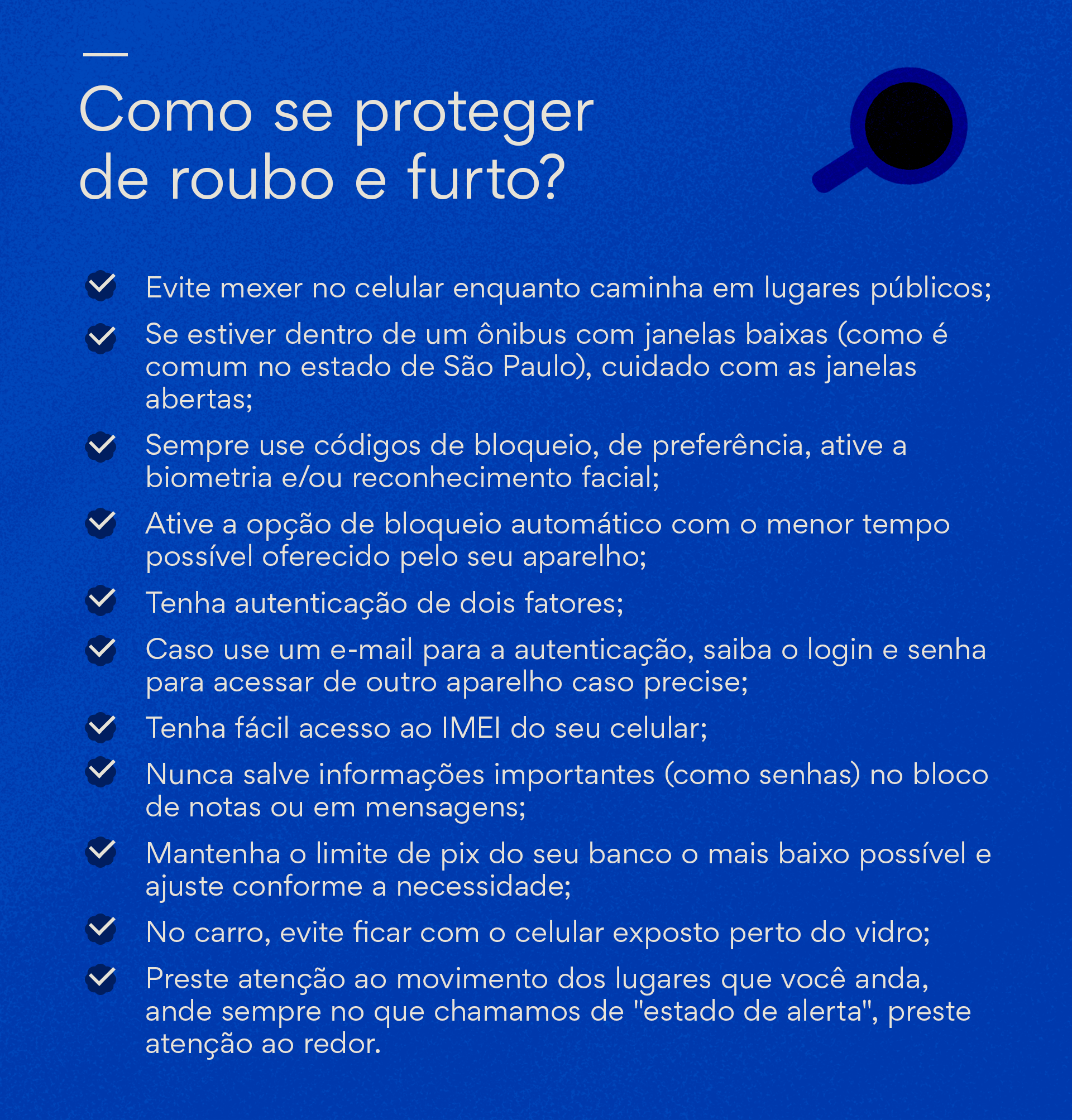 Medidas essenciais: como proteger o celular em caso de roubo